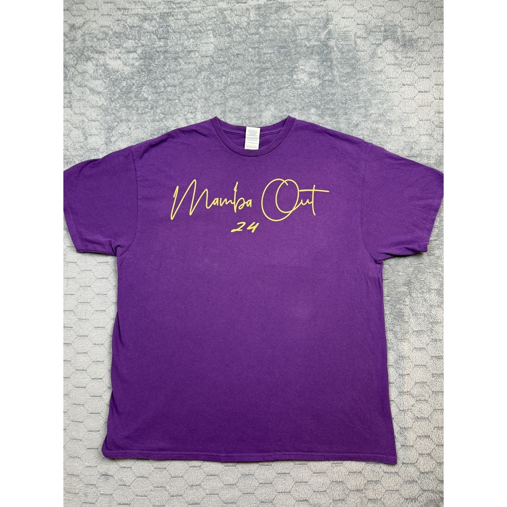 Los Angeles Lakers Shirt Mens XL NBA Basketball‎ Bryant 24 Mamba Out Tee